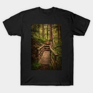 Woodland Bridge At Thirlmere T-Shirt